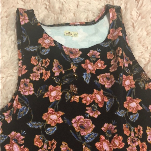 Hollister Floral Dress with Back Cutout - Picture 2 of 5